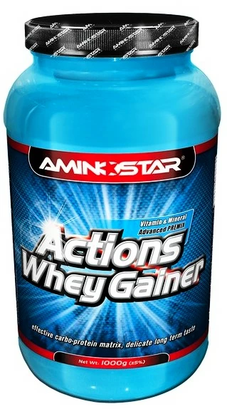 Aminostar Whey Gainer Actions 1000 G Športová Výživa Zdravá Výživa