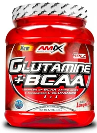 Amix Nutrition L-Glutamine + BCAA Powder 500 g