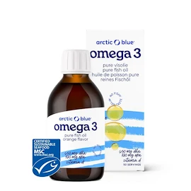 Arctic blue Omega 3 (450 mg DHA, 380 mg EPA & Vitamin D) 250 ml