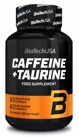 Biotech Caffeine + Taurine 60 kapsúl