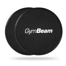 Cvičebná pomôcka GymBeam Core Sliders Black