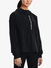 Dámska bunda Under Armour Woven FZ Storm Jacket-BLK