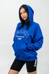 Dámska mikina Nebbia  Branded Oversized Hoodie blue