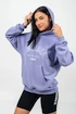 Dámska mikina Nebbia  Branded Oversized Hoodie purple