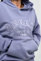 Dámska mikina Nebbia  Branded Oversized Hoodie purple