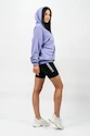 Dámska mikina Nebbia  Branded Oversized Hoodie purple