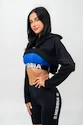 Dámska mikina Nebbia  Designer Cropped Hoodie black