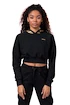 Dámska mikina Nebbia Intense Golden Crop hoodie 824 black XS