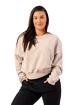 Dámska mikina Nebbia  Loose Fit Sweatshirt "Feeling Good" 420 cream