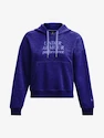 Dámska mikina Under Armour  Essential Script Hoodie-BLU