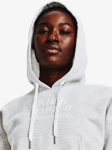 Dámska mikina Under Armour  Essential Script Hoodie-WHT