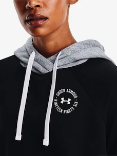 Dámska mikina Under Armour  Rival Fleece CB Hoodie-BLK