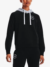 Dámska mikina Under Armour Rival Fleece CB Hoodie-BLK