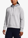 Dámska mikina Under Armour  Rival Fleece CB Hoodie-GRY