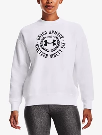 Dámska mikina Under Armour Rival Fleece Crest Grp Crew-WHT