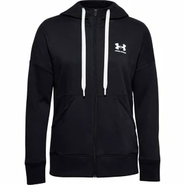 Dámska mikina Under Armour Rival Fleece FZ Hoodie black