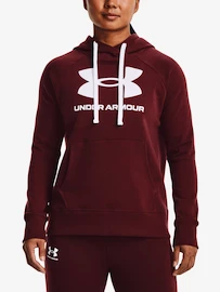 Dámska mikina Under Armour Rival Fleece Logo Hoodie-RED