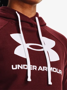 Dámska mikina Under Armour  Rival Fleece Logo Hoodie-RED