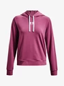 Dámska mikina Under Armour  Rival Terry Hoodie-PNK