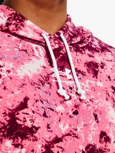 Dámska mikina Under Armour  Rival Terry Print Hoodie-PNK