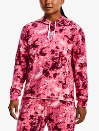 Dámska mikina Under Armour Rival Terry Print Hoodie-PNK