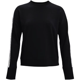 Dámska mikina Under Armour Rival Terry Taped Crew-BLK