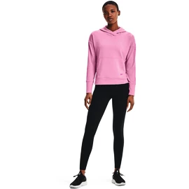 Dámska mikina Under Armour Rival Terry Taped Hoodie Planet Pink