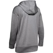 Dámska mikina Under Armour  Synthetic Fleece Chenille Logo PO Hooodie grey