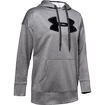 Dámska mikina Under Armour  Synthetic Fleece Chenille Logo PO Hooodie grey