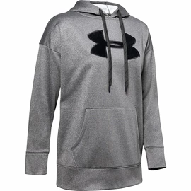 Dámska mikina Under Armour Synthetic Fleece Chenille Logo PO Hooodie grey