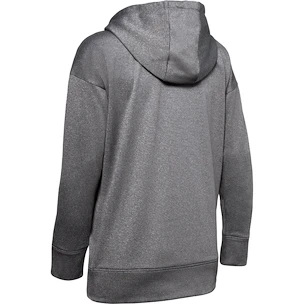 Dámska mikina Under Armour  Synthetic Fleece Chenille Logo PO Hooodie grey XS