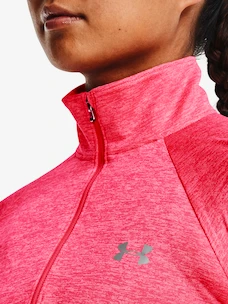 Dámska mikina Under Armour  Tech 1/2 Zip - Twist-PNK XS