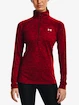 Dámska mikina Under Armour  Tech 1/2 Zip - Twist-RED