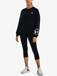 Dámska mikina Under Armour  Woven Storm Graphic Crew-BLK