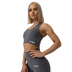 Dámska podprsenka GymBeam  FLO Sports Bra Grey