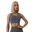 Dámska podprsenka GymBeam  FLO Sports Bra Grey