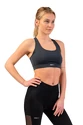 Dámska podprsenka Nebbia  Active Sports Bra with medium impact 413 dark grey