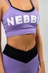 Dámska podprsenka Nebbia  Double Layer Light-Support Sports Bra purple