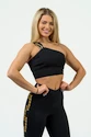 Dámska podprsenka Nebbia Intense Women's High Support Sports Bra Asymmetric  841 Gold