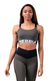 Dámska podprsenka Nebbia Lift Hero Sports mini top 515 khaki