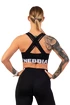 Dámska podprsenka Nebbia  Medium Impact Cross Back Sports Bra 410 black