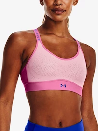 Dámska podprsenka Under Armour Infinity Mid Bra-PNK