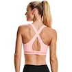 Dámska podprsenka Under Armour  Mid Keyhole Bra pink Beta Tint