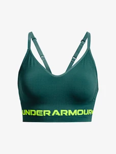 Dámska podprsenka Under Armour  Seamless Low Long Bra-GRN