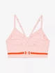 Dámska podprsenka Under Armour  Seamless Low Long Htr Bra pink Beta Tint