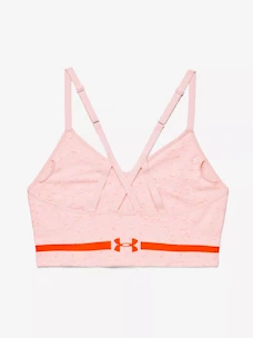 Dámska podprsenka Under Armour  Seamless Low Long Htr Bra pink Beta Tint L