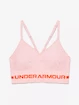 Dámska podprsenka Under Armour  Seamless Low Long Htr Bra pink Beta Tint L