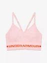 Dámska podprsenka Under Armour  Seamless Low Long Htr Bra pink Beta Tint L