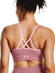 Dámska podprsenka Under Armour  Seamless Low Long Rib-PNK