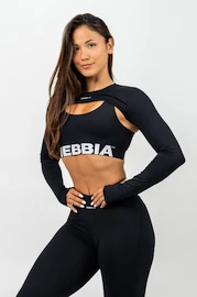 Dámske bolero Nebbia True Hero Fitness Longsleeve Bolero black